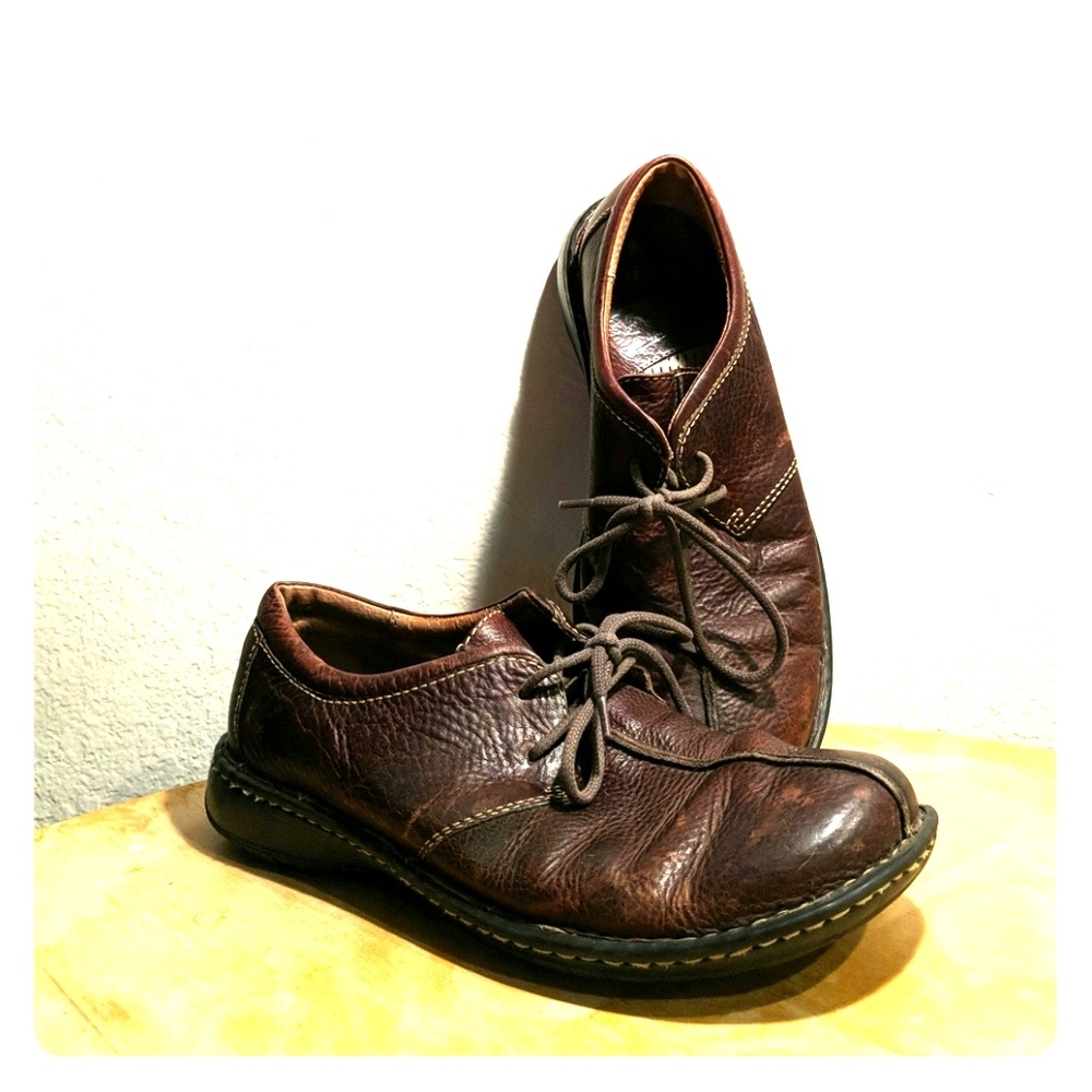 BØRN Brown Leather Lace Ups